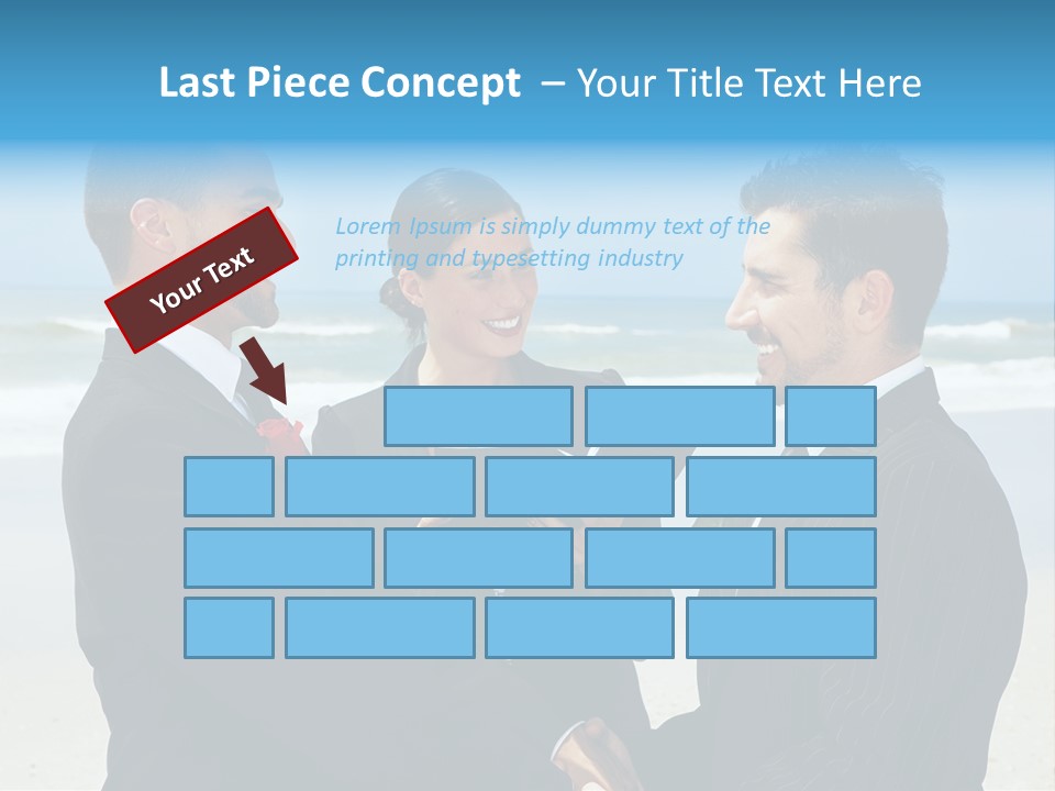 Modern Water Waste PowerPoint Template