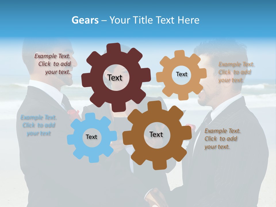 Modern Water Waste PowerPoint Template