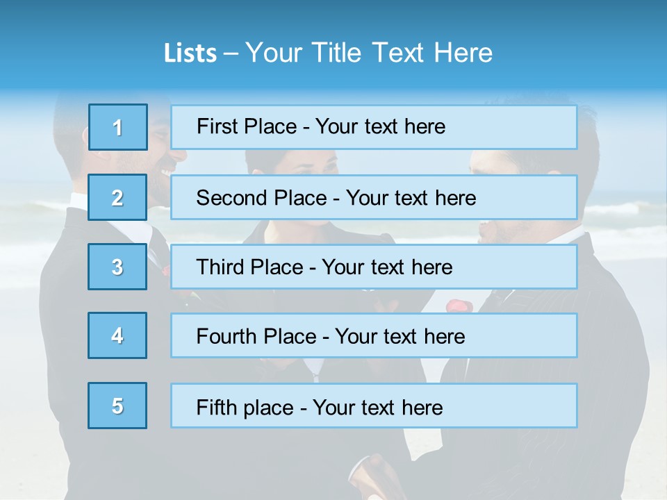 Modern Water Waste PowerPoint Template