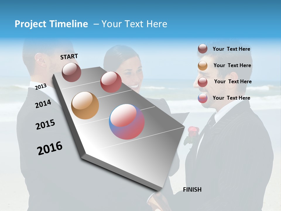 Modern Water Waste PowerPoint Template