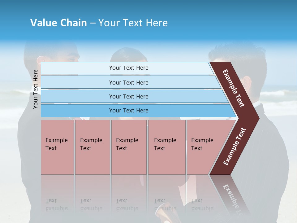 Modern Water Waste PowerPoint Template