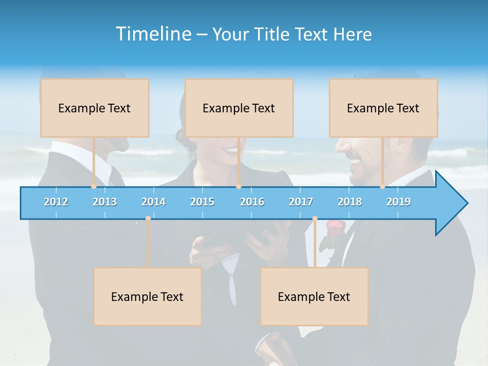 Modern Water Waste PowerPoint Template