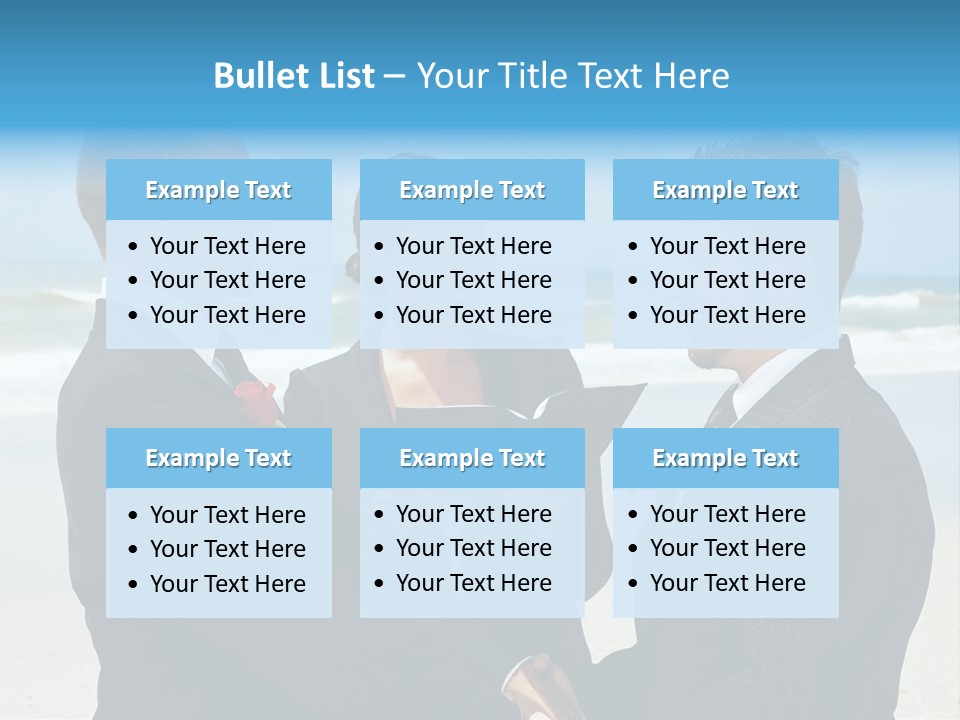 Modern Water Waste PowerPoint Template