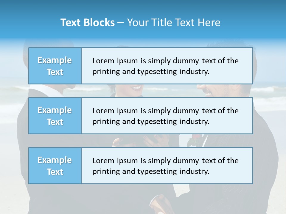 Modern Water Waste PowerPoint Template