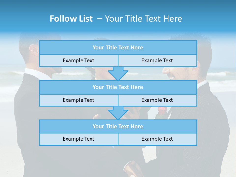 Modern Water Waste PowerPoint Template