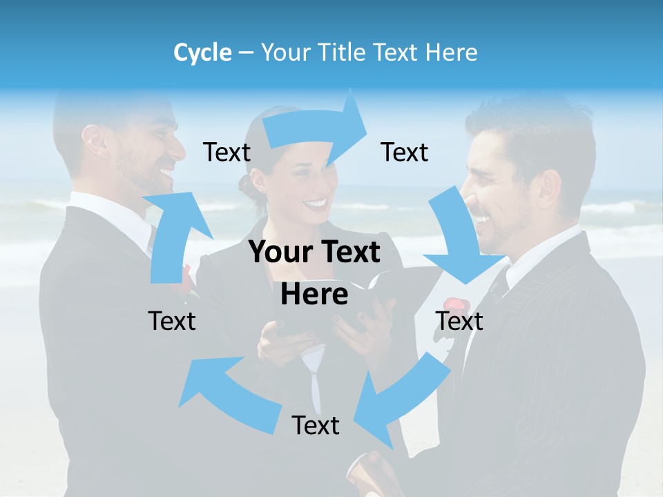 Modern Water Waste PowerPoint Template