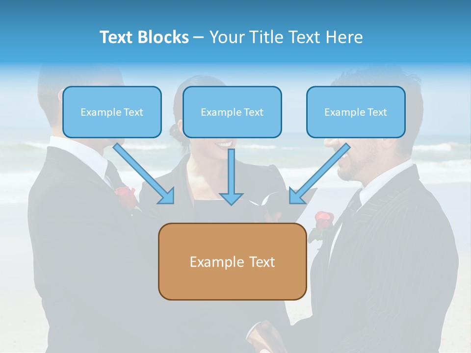 Modern Water Waste PowerPoint Template