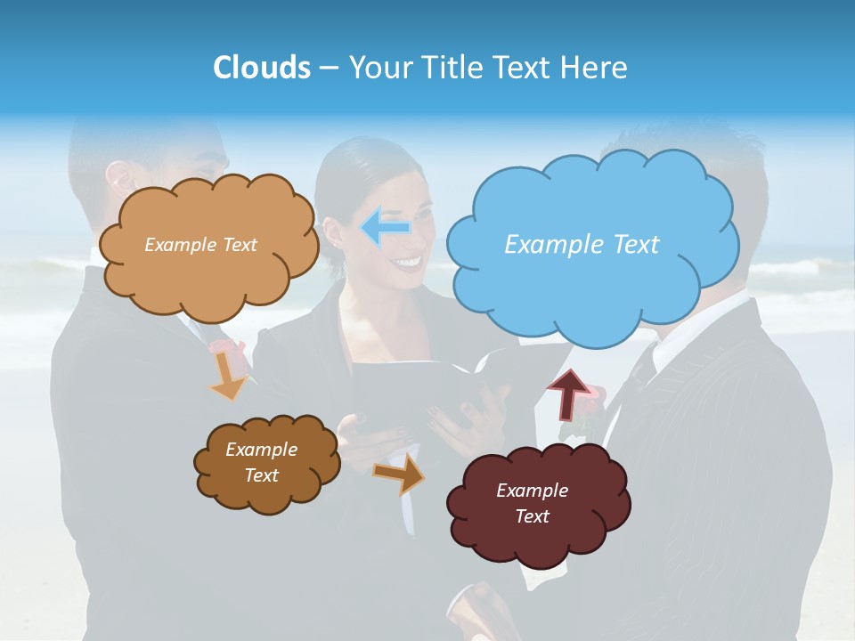Modern Water Waste PowerPoint Template