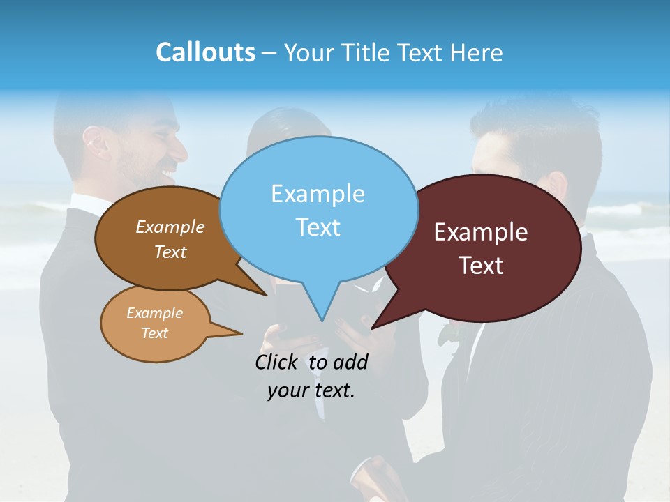 Modern Water Waste PowerPoint Template