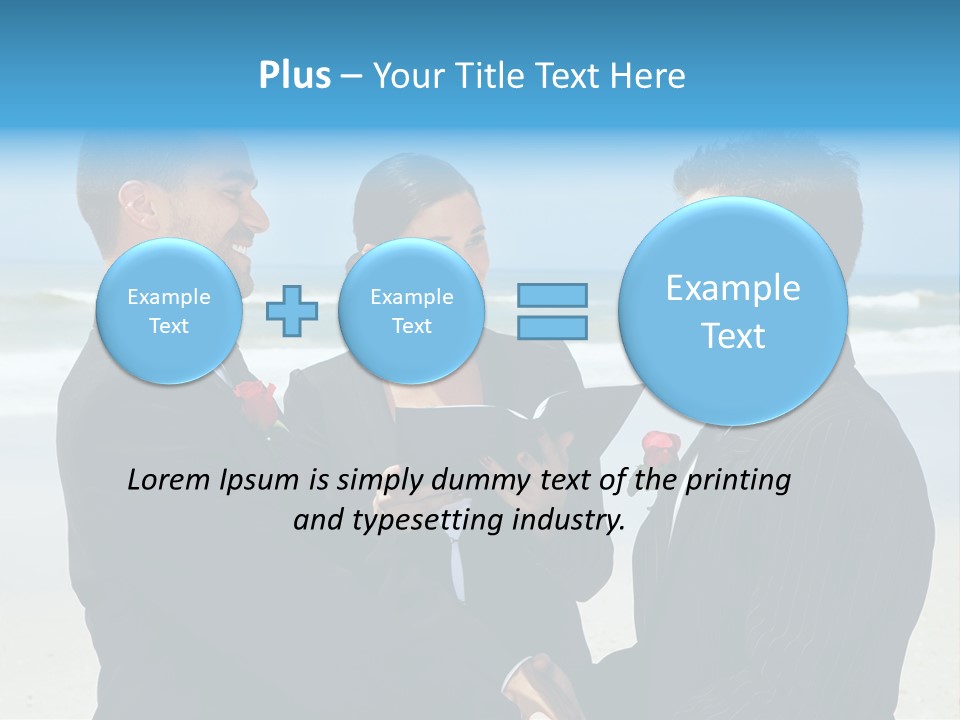Modern Water Waste PowerPoint Template