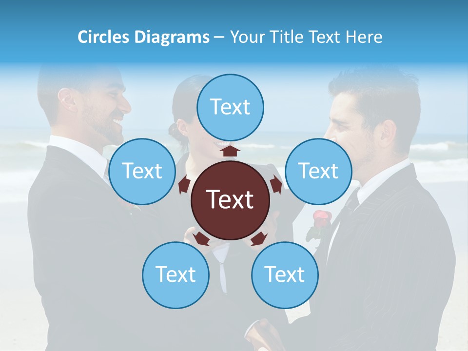 Modern Water Waste PowerPoint Template
