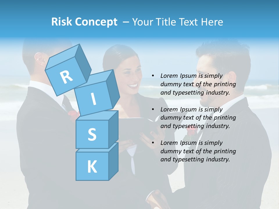 Modern Water Waste PowerPoint Template