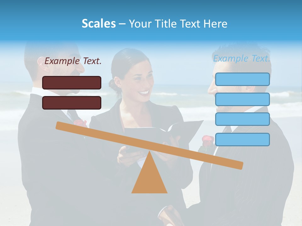 Modern Water Waste PowerPoint Template