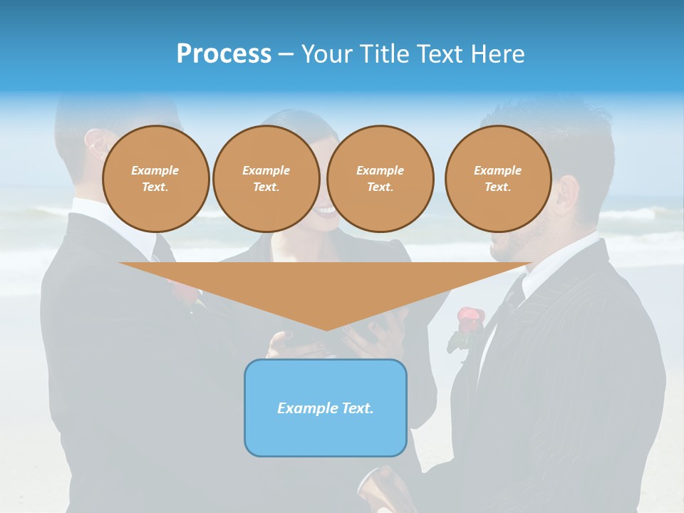 Modern Water Waste PowerPoint Template