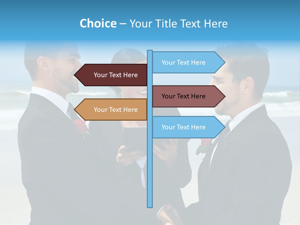 Modern Water Waste PowerPoint Template