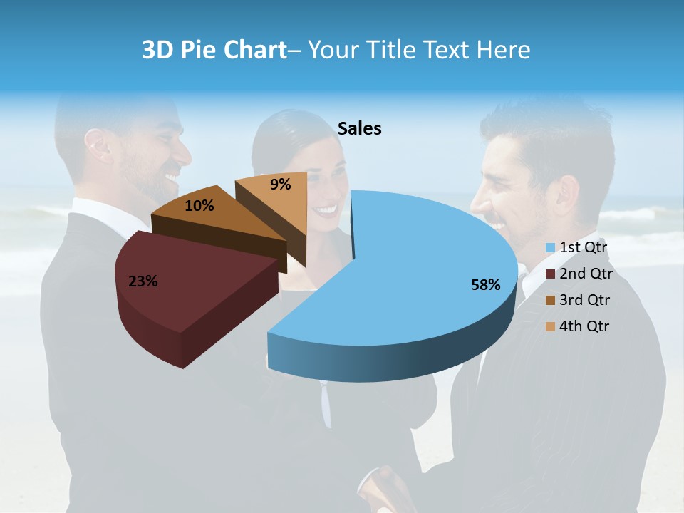 Modern Water Waste PowerPoint Template