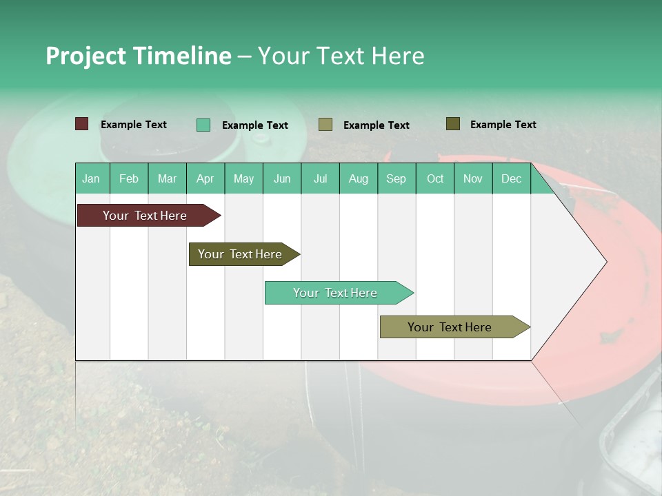 Modern Water Waste PowerPoint Template