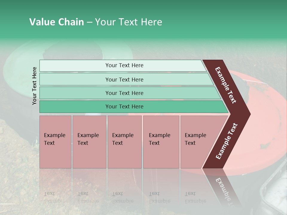 Modern Water Waste PowerPoint Template
