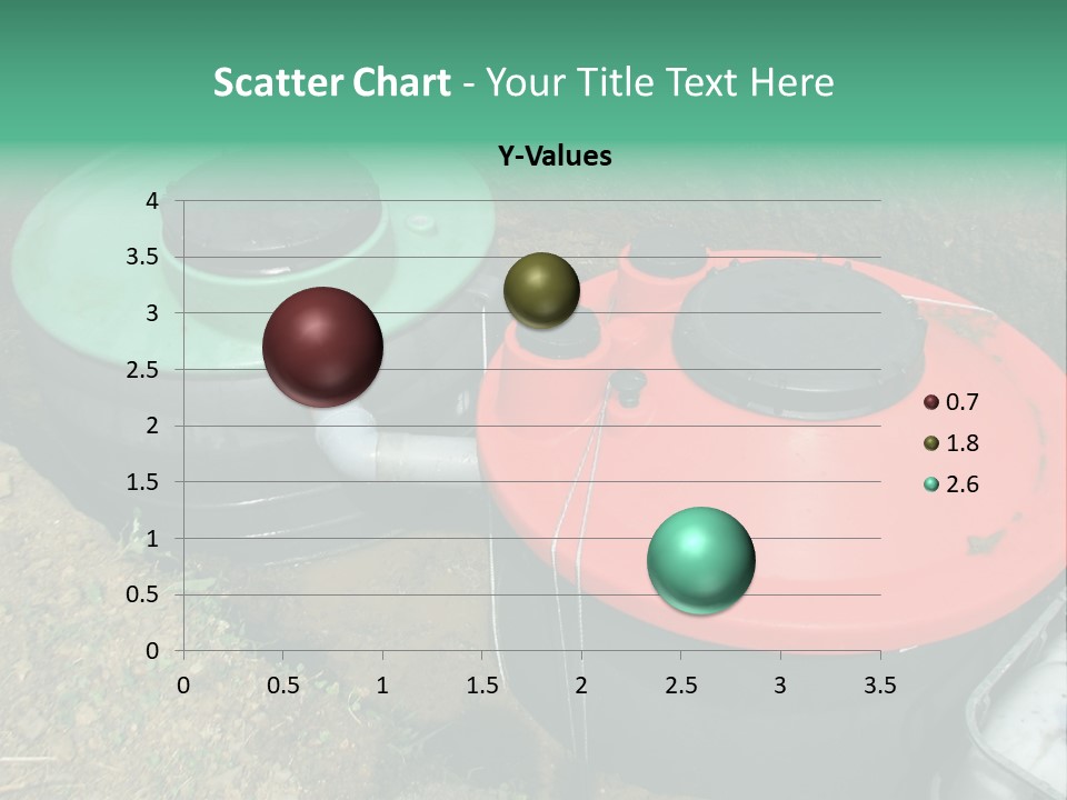 Modern Water Waste PowerPoint Template