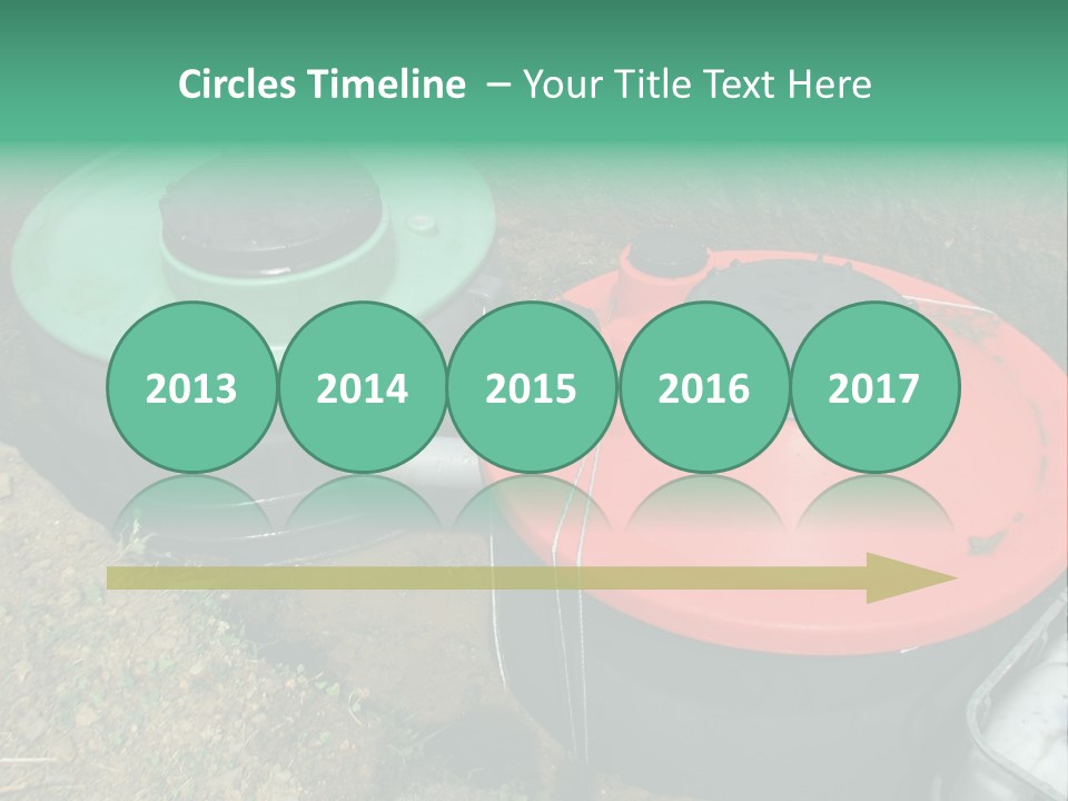 Modern Water Waste PowerPoint Template
