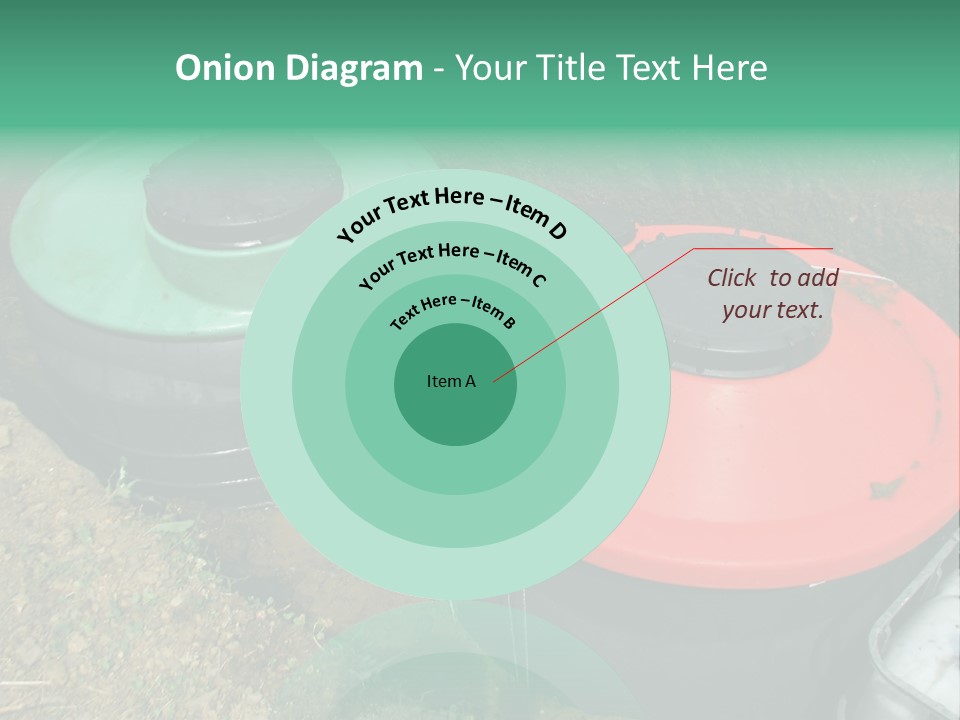 Modern Water Waste PowerPoint Template