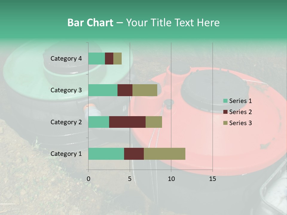 Modern Water Waste PowerPoint Template