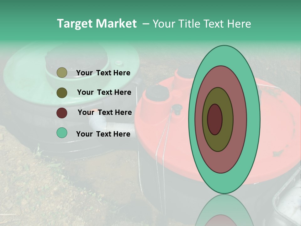 Modern Water Waste PowerPoint Template
