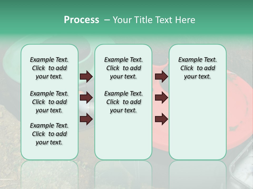 Modern Water Waste PowerPoint Template