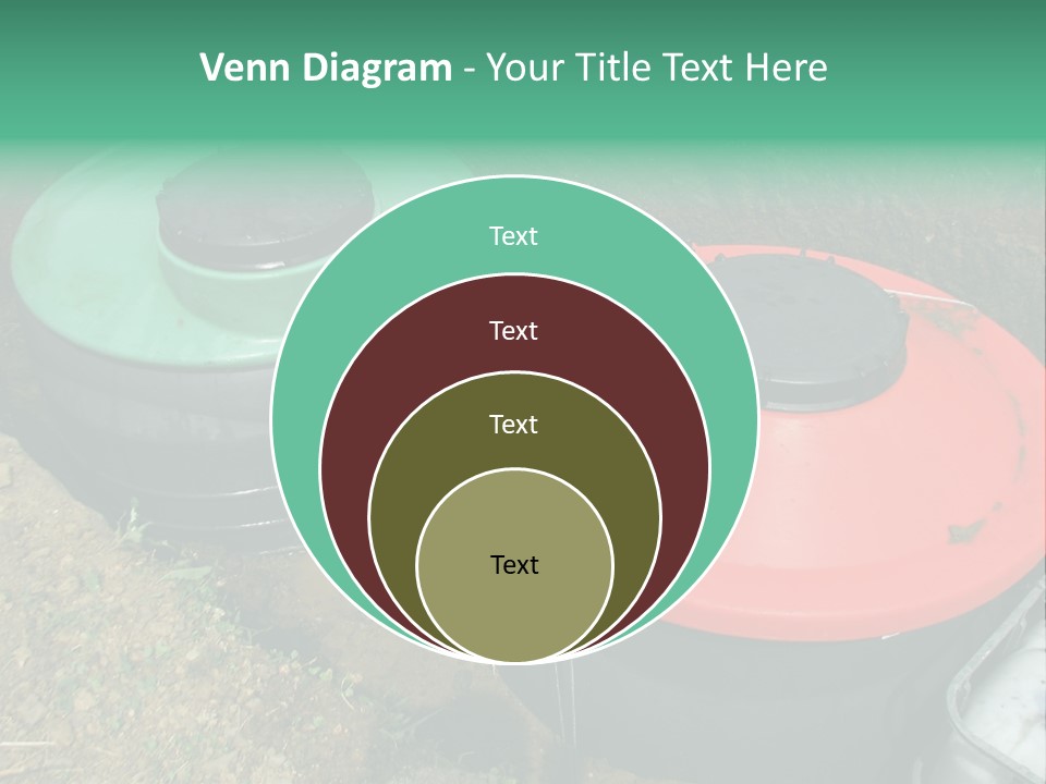 Modern Water Waste PowerPoint Template