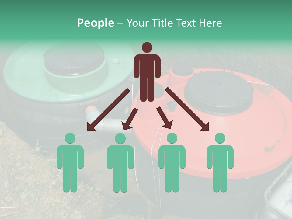 Modern Water Waste PowerPoint Template