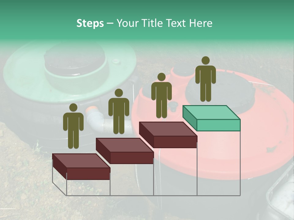 Modern Water Waste PowerPoint Template