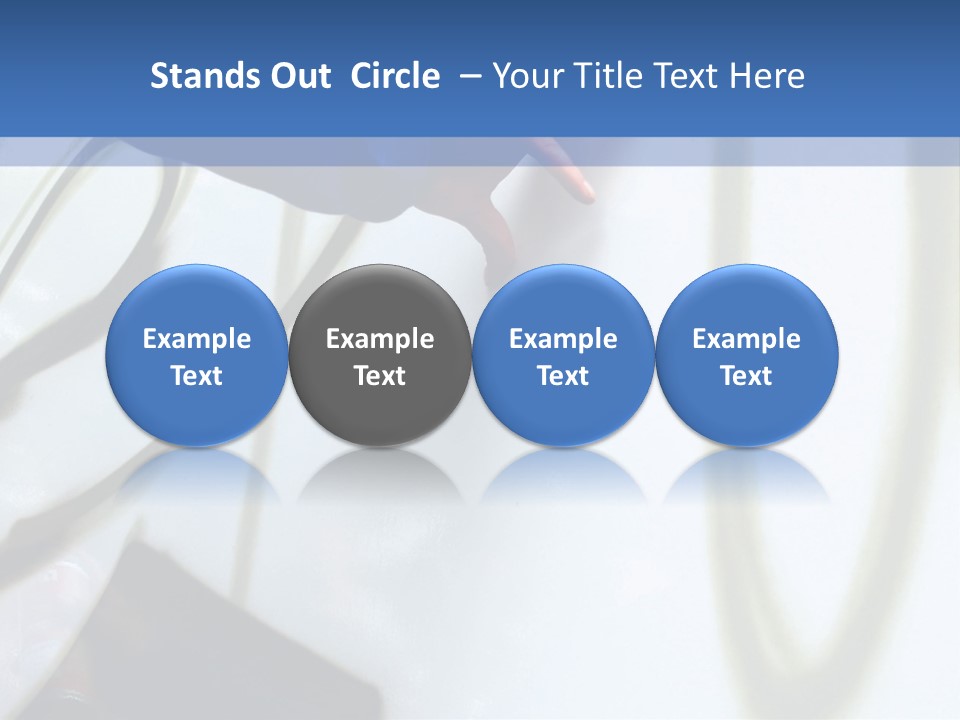 Teeth Comic Background PowerPoint Template