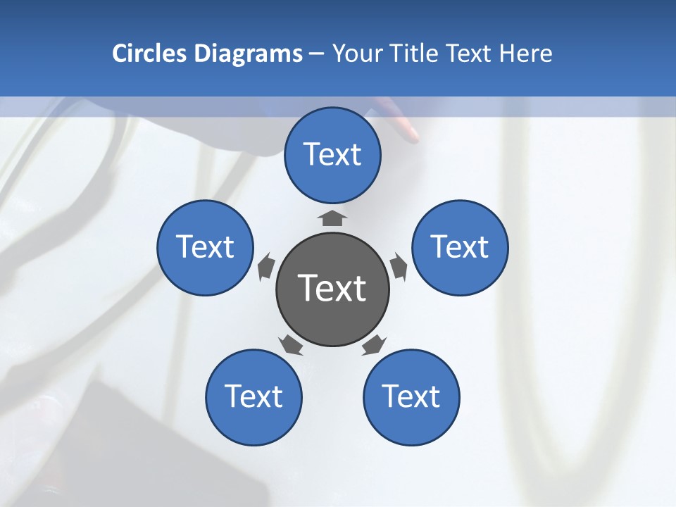 Teeth Comic Background PowerPoint Template