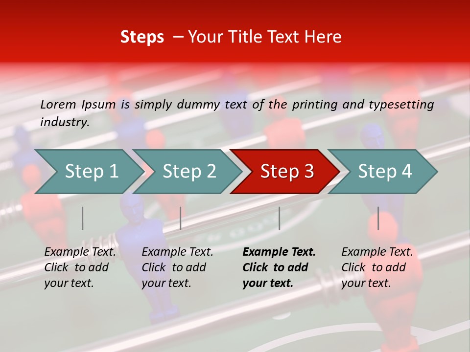 Sport Teamwork Action PowerPoint Template
