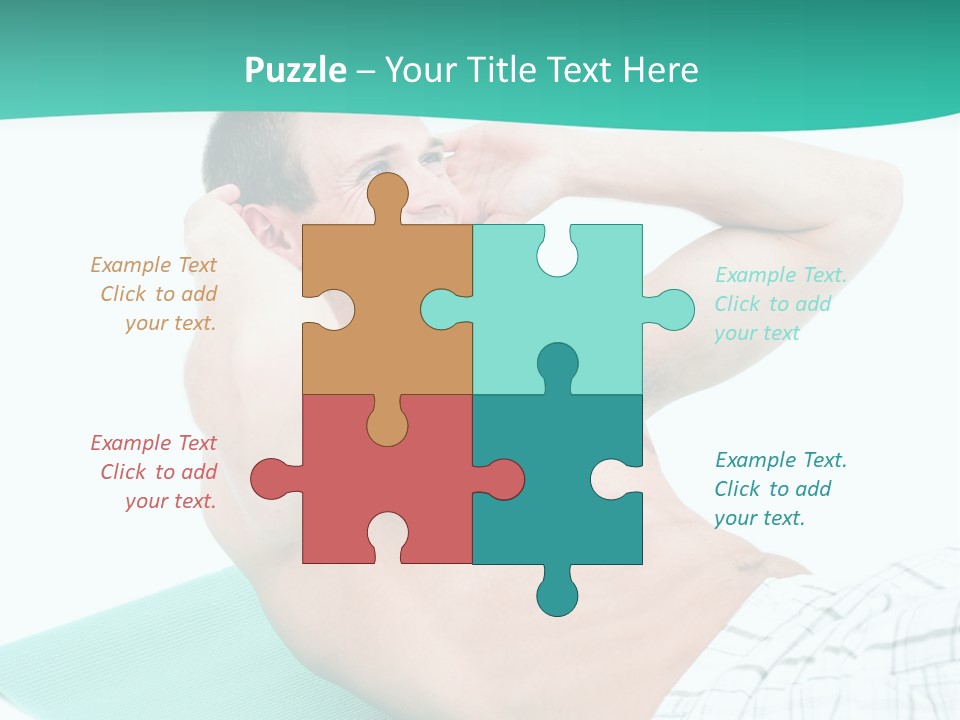 Leisure Sporty Human PowerPoint Template