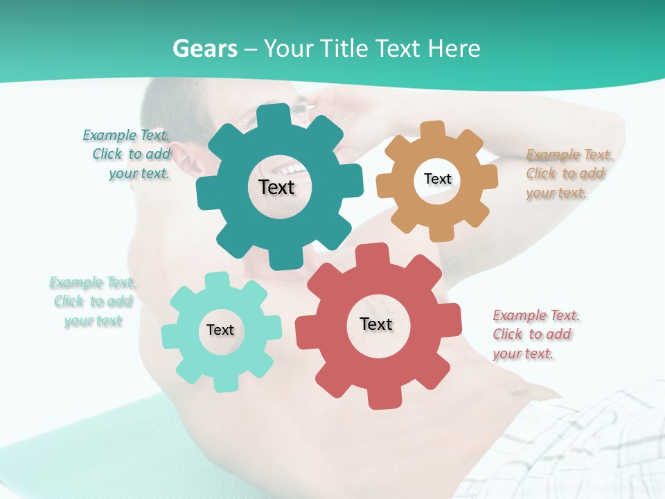 Leisure Sporty Human PowerPoint Template