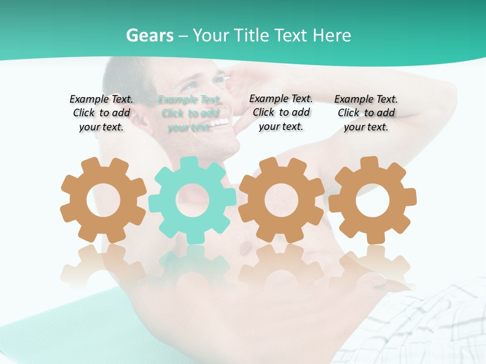 Leisure Sporty Human PowerPoint Template