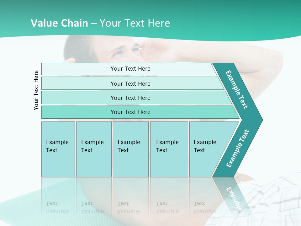 Leisure Sporty Human PowerPoint Template