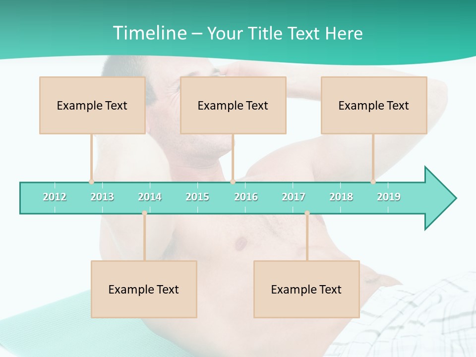 Leisure Sporty Human PowerPoint Template