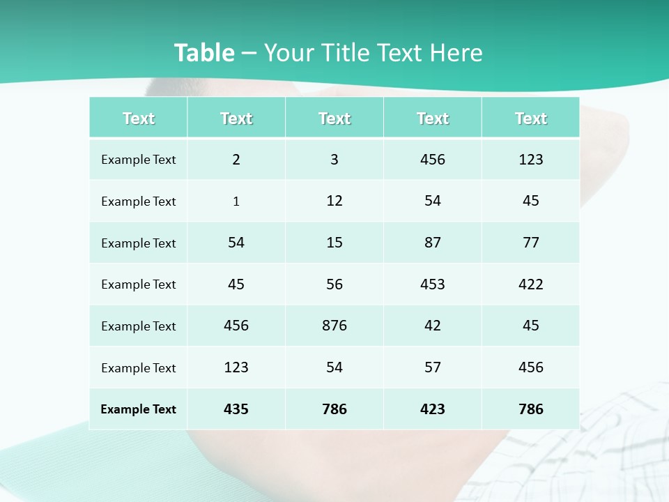 Leisure Sporty Human PowerPoint Template