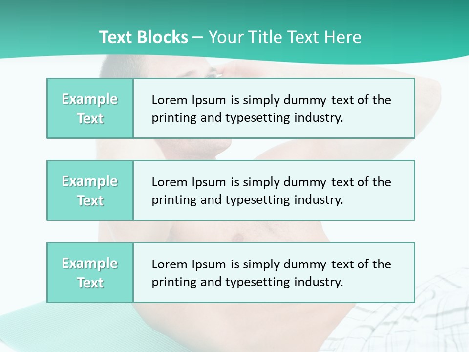 Leisure Sporty Human PowerPoint Template