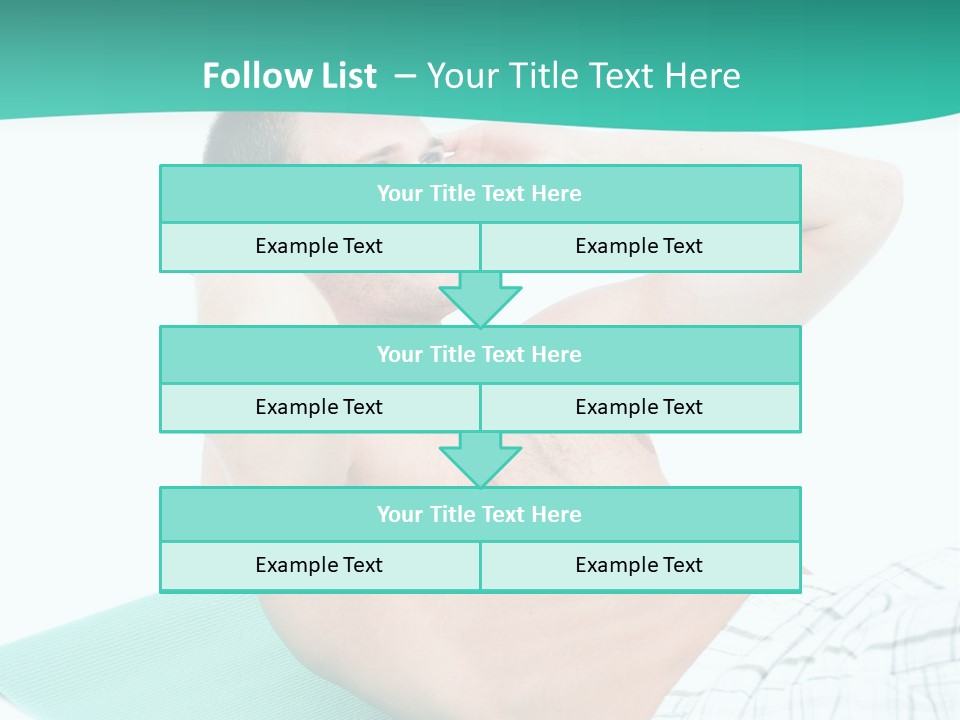 Leisure Sporty Human PowerPoint Template