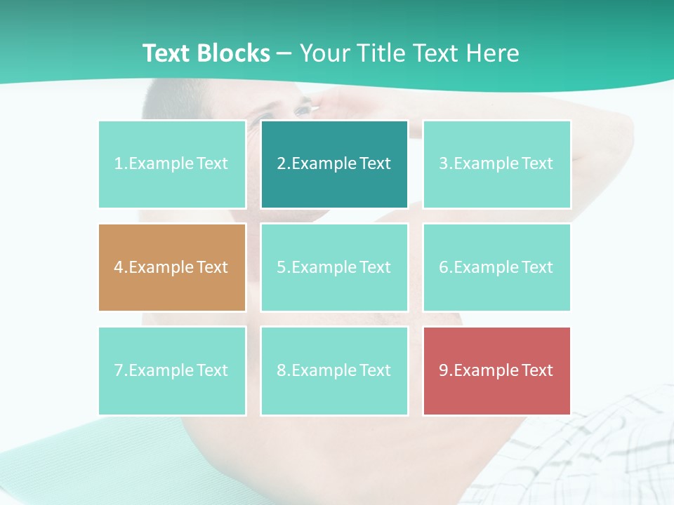 Leisure Sporty Human PowerPoint Template