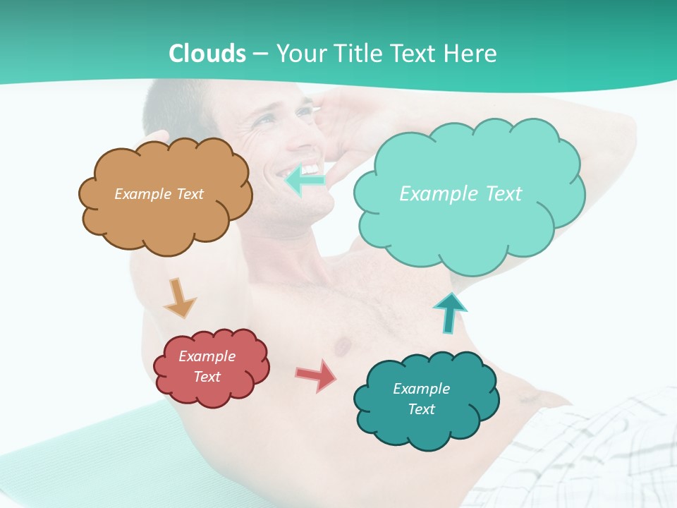 Leisure Sporty Human PowerPoint Template