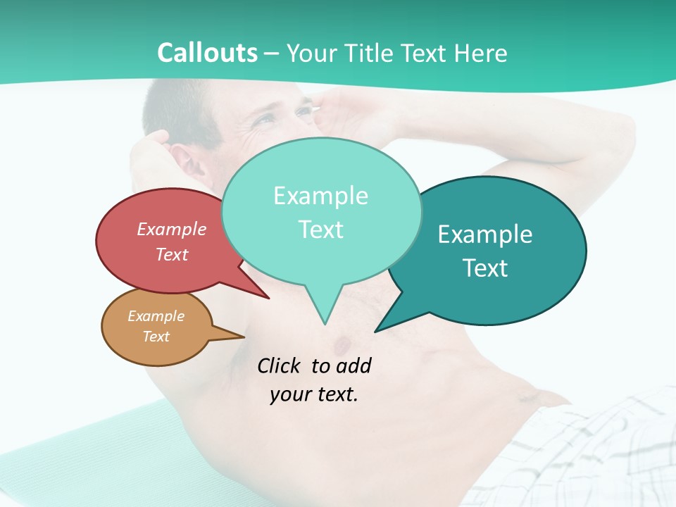 Leisure Sporty Human PowerPoint Template