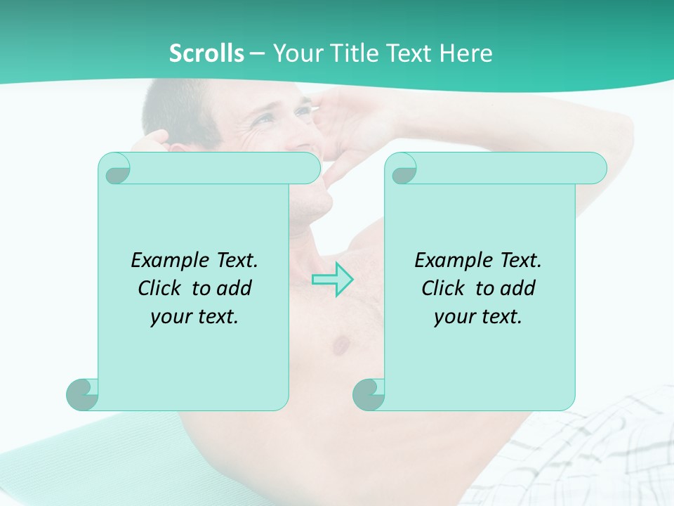 Leisure Sporty Human PowerPoint Template