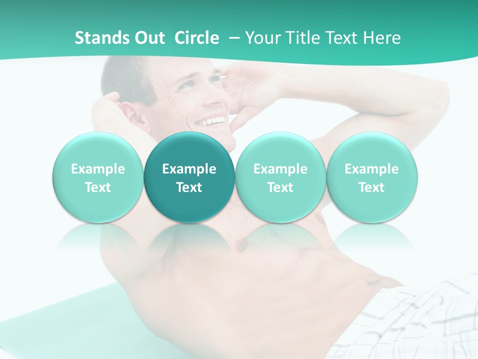 Leisure Sporty Human PowerPoint Template