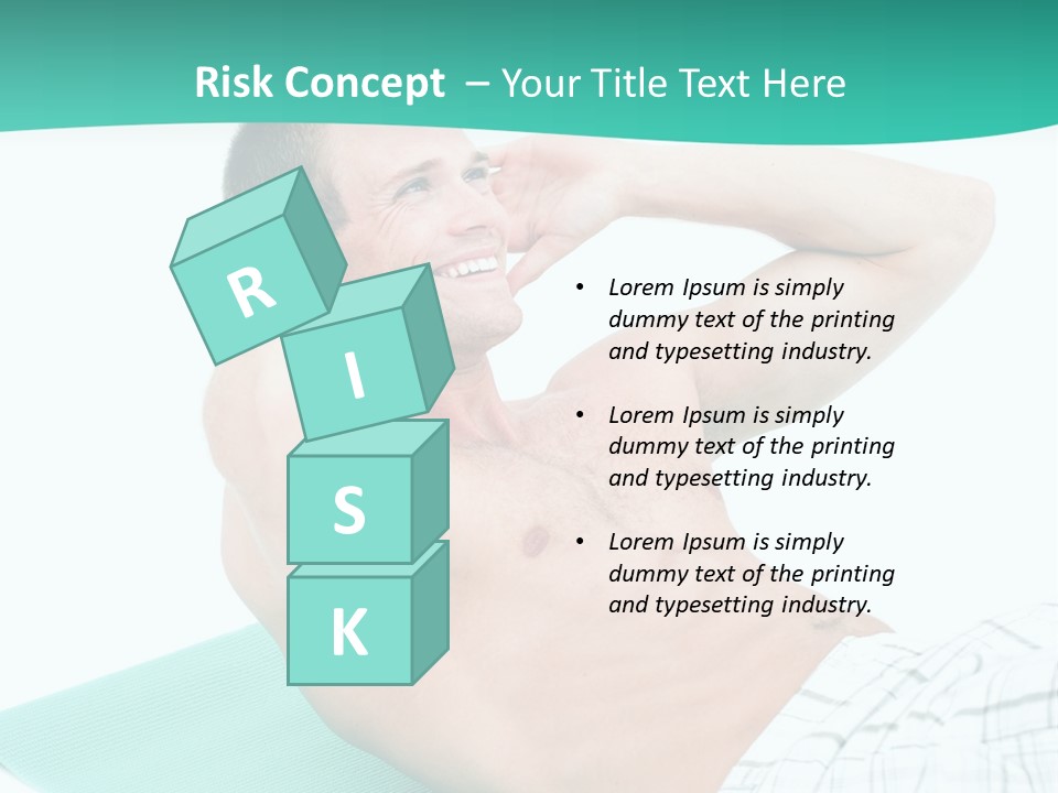 Leisure Sporty Human PowerPoint Template