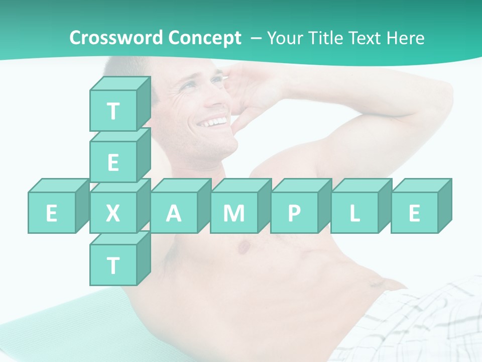 Leisure Sporty Human PowerPoint Template