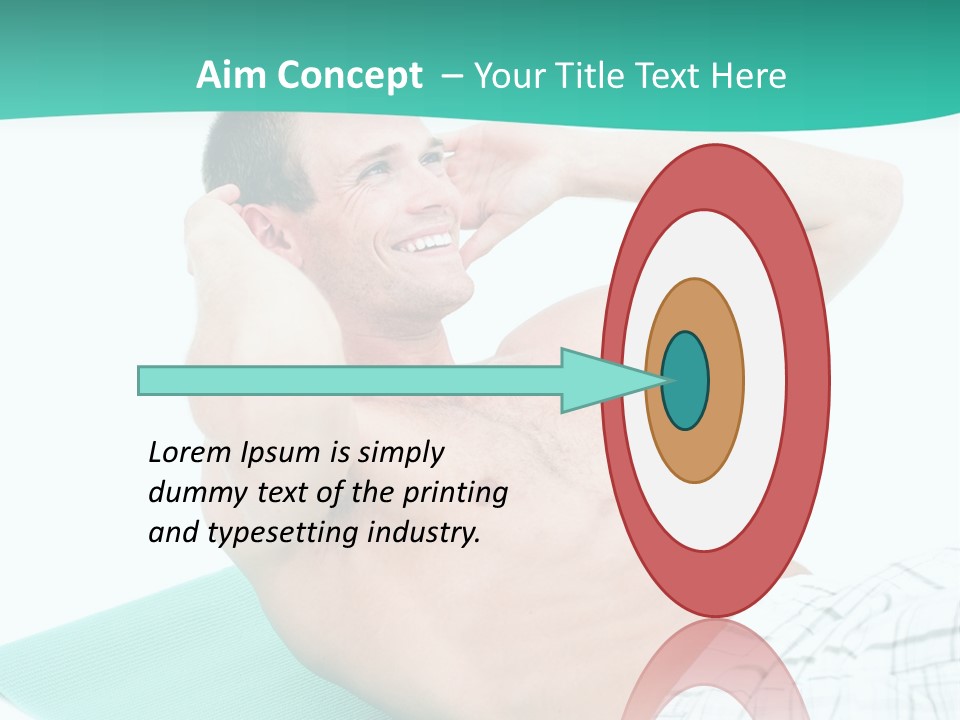 Leisure Sporty Human PowerPoint Template